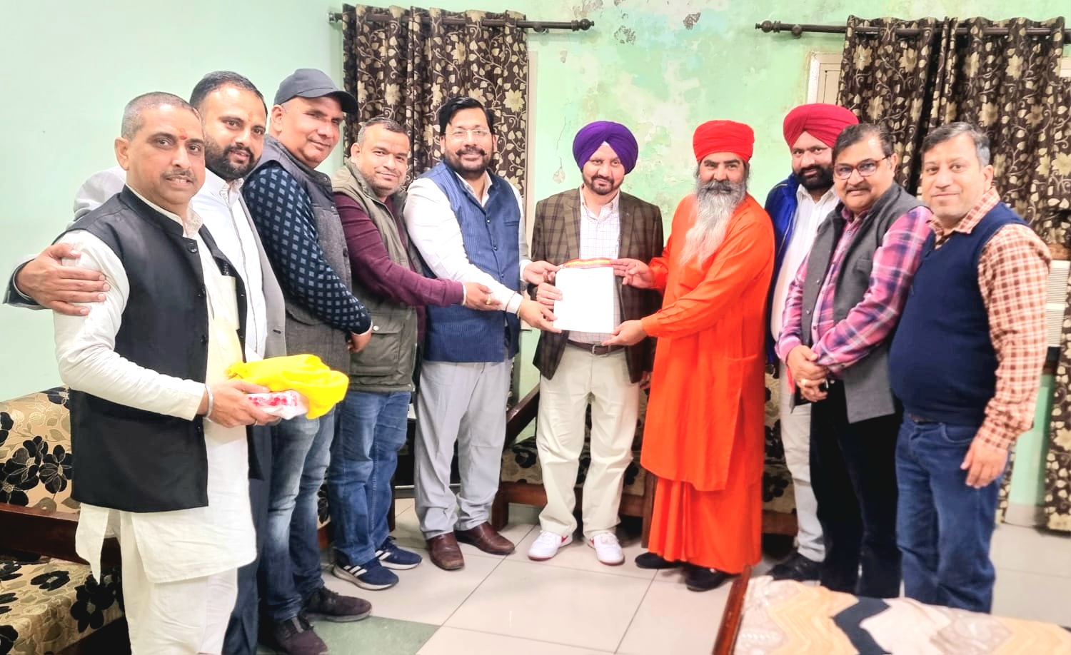 Sardar Balbir Singh Panglia, an Indian-origin resident of America, was appointed as the head of the British Ravidasiya Heritage Foundation, Washington State